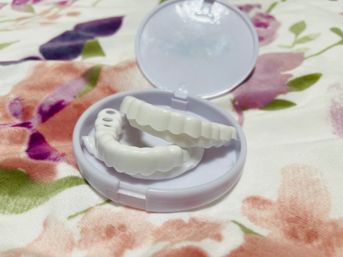 ホワイトニング付け歯カバー 上下セット #ホワイトニング口臭予防歯磨き