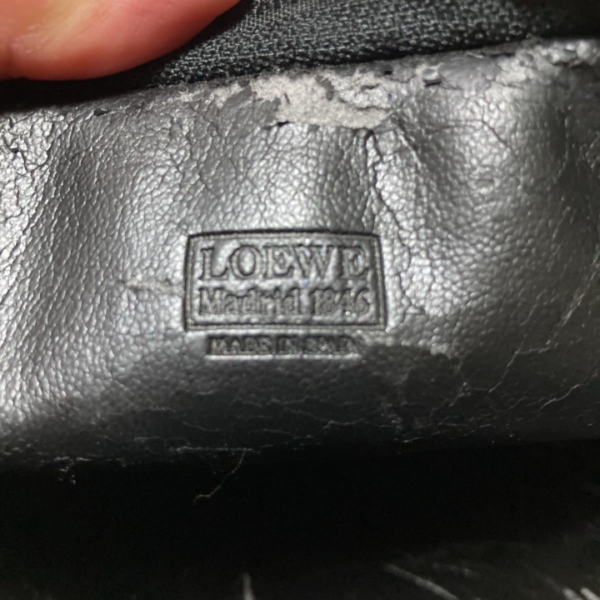 外観美品 ヴィンテージ LOEWE オールドロエベ ミニショルダー 外観美品 ヴィンテージ LOEWE オールドロエベ ミニショルダー