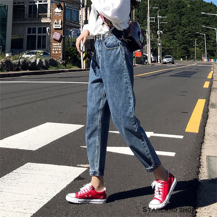 デニムパンツ レディース ワイドパンツ ゆったり ジーンズ ジーパン ボトムスセール お中元 20497/ブルー;XL