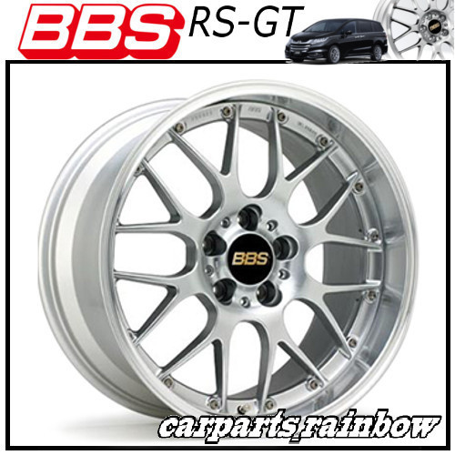 ★BBS RS-GT 17×7.5J RS987 5/100.0 +48★ダイヤモンドシルバー/DS-SLD★ 社外品