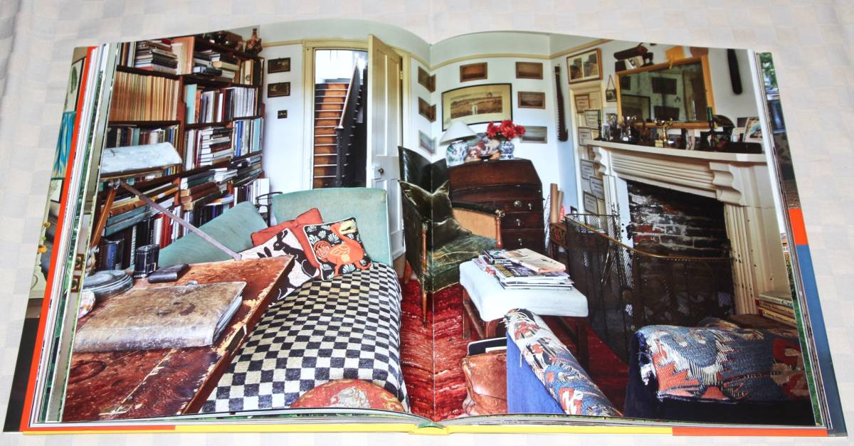 洋書　 English Houses: 　Inspirational Interiors from City Apartments to Country Manor Houses　大型本　 中古本　インテリア_画像9