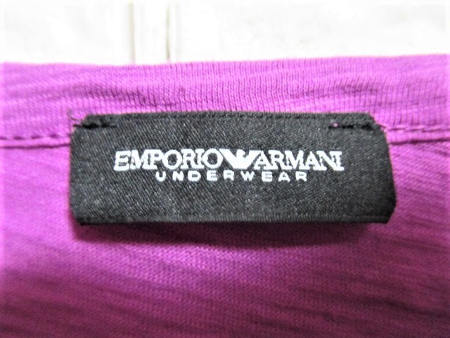 ☆EMPORIO ARMANI エンポリオアルマーニ ロゴ Tシャツ/半袖/メンズ/S