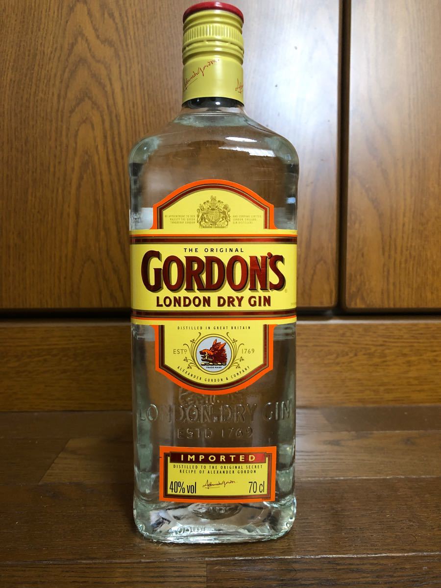 CC290○ 旧ボトル ○ ゴードン ロンドン ドライジン ○ ORDON'S CC290○ 旧ボトル ○ ゴードン ロンドン ドライジン ○ ORDON'S