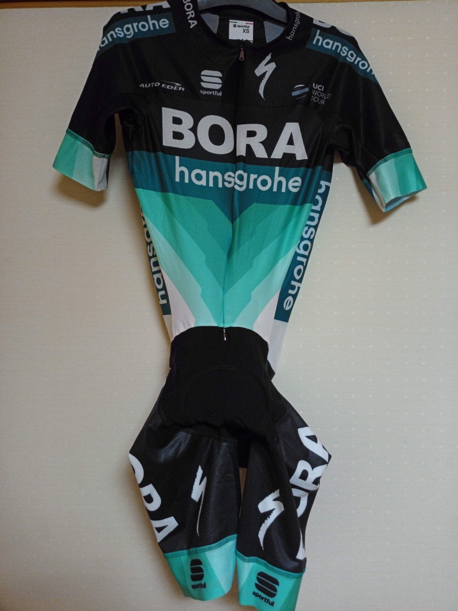 支給品　BORA Hansgrohe メッシュスーツ 　ボーラハンスグローエ　サイクルジャージ　自転車　ロードバイク　レース