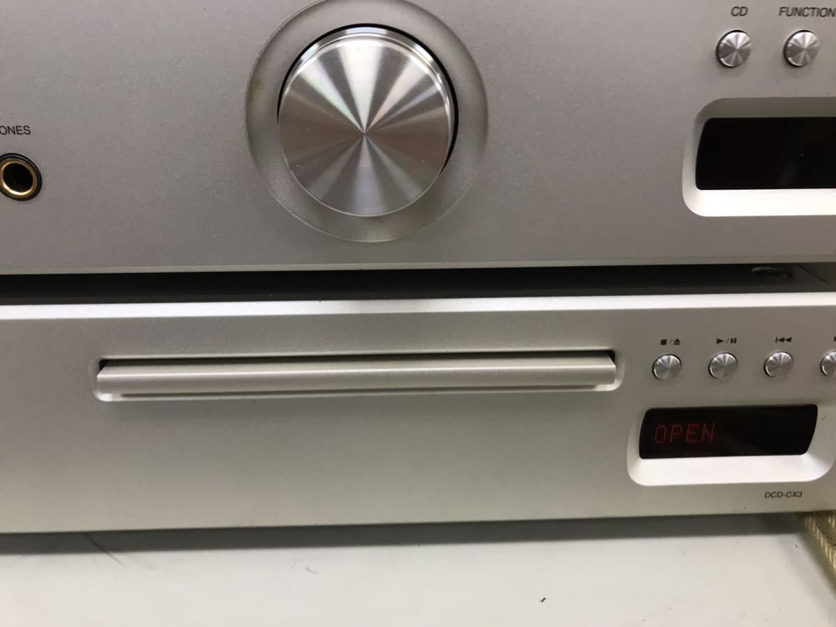 F431/ DENON デノン PMA-CX3 /プリメインアンプ DCD-PX3 CD F431/ DENON デノン PMA-CX3 /プリメインアンプ DCD-PX3 CD