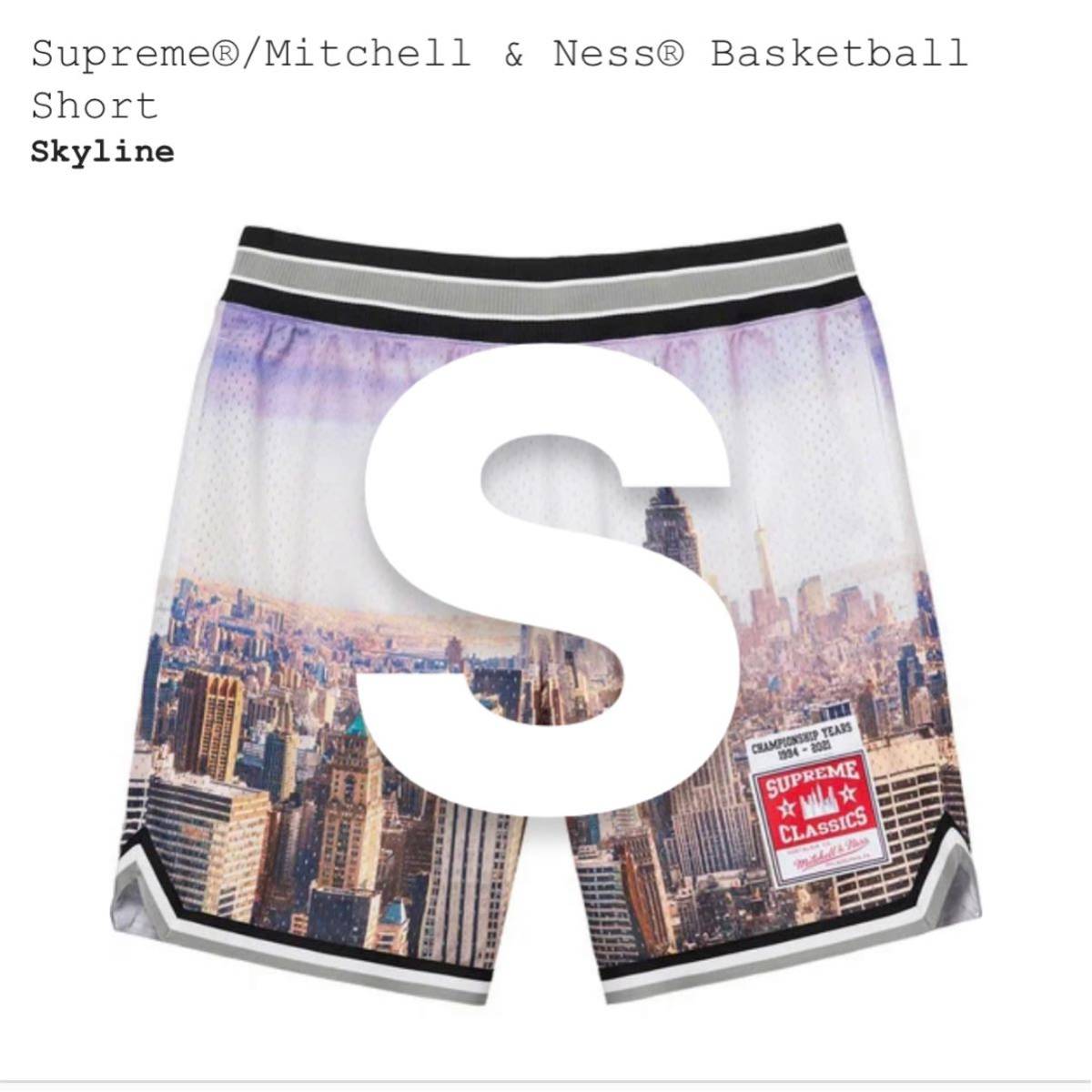 【新品未使用】Supreme Mitchell & Ness Basketball Short シュプリーム バスケットパンツ ショーツ バスパン 短パン 21ss ショーパン
