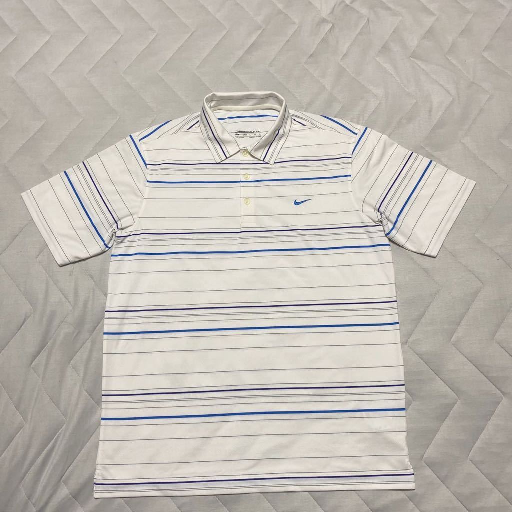 6 着少 Nike ナイキ Golf ゴルフ 半袖シャツ L 白 ホワイト ボーダー 株 ナイキジャパン 日本代购 买对网 6 着少 Nike ナイキ Golf ゴルフ 半袖シャツ L 白 ホワイト ボーダー 株 ナイキジャパン 日本代购 买对网