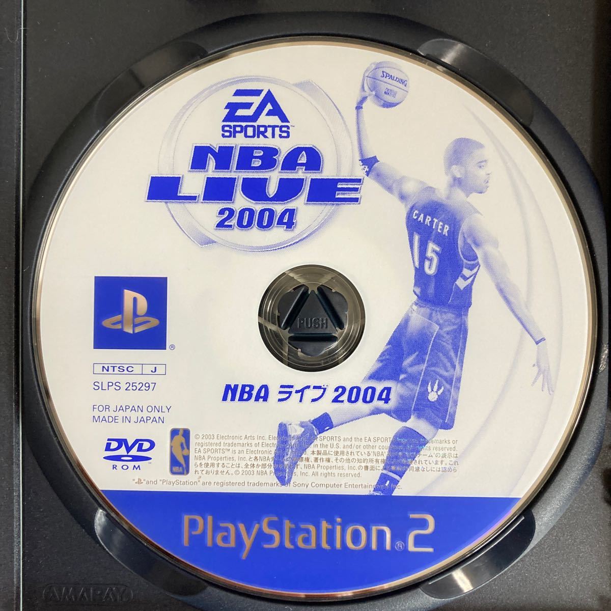 PS2ソフト　NBAライブ2004