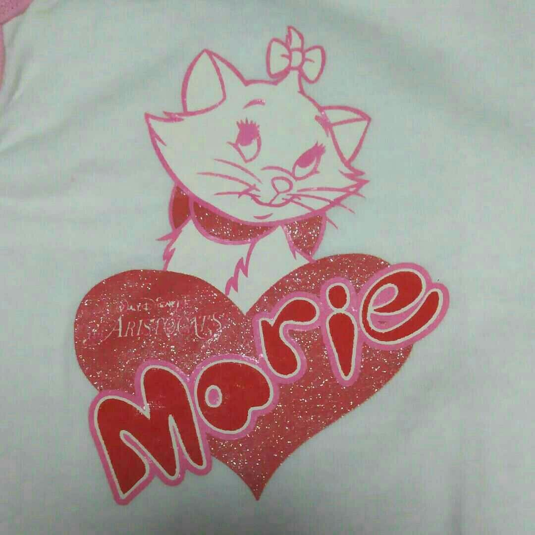 Disney ディズニー マリー Marie Tシャツ 白 ホワイト タグ付き 新品 未使用 半袖