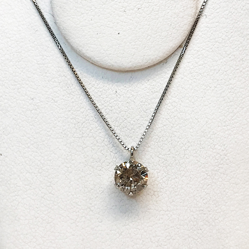 ヤフオク! - Pt900 Pt850 ダイヤ 0.7ct 一粒ダイヤネックレス... ヤフオク! - Pt900 Pt850 ダイヤ 0.7ct 一粒ダイヤネックレス...