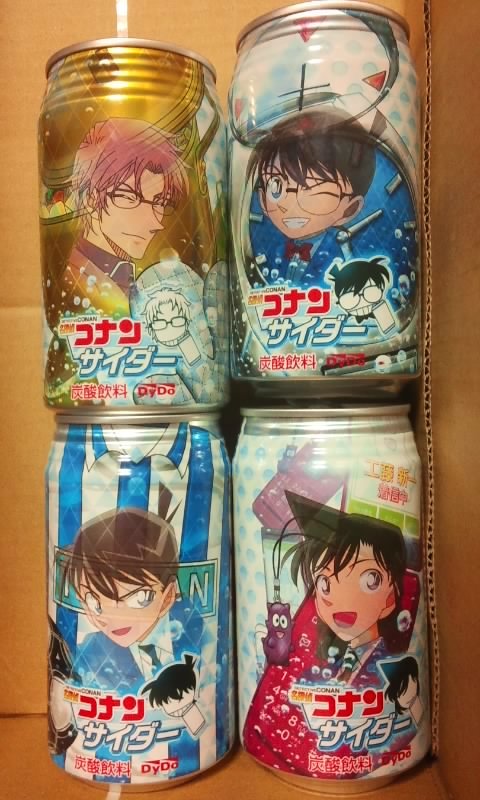 1円 今日の超目玉 Dydo 名探偵コナン サイダー 第２弾イラスト缶 ４種 江戸川コナン 工藤新一 毛利蘭 沖矢昴 空き缶 ダイドー 一部難あり