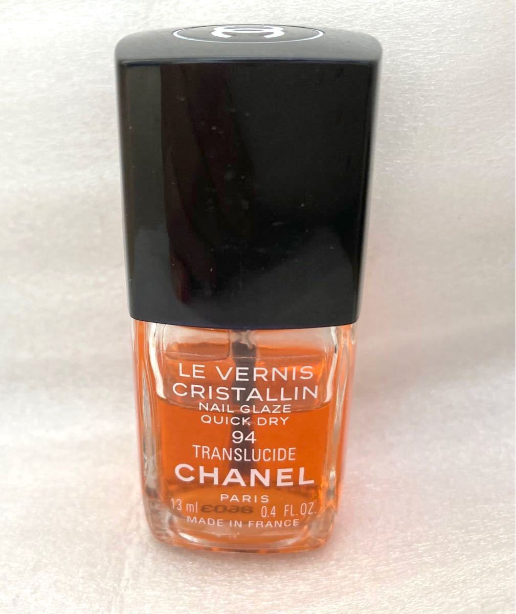 CHANEL シャネル　ネイル　ネイルカラー　CHANEL LE VERNIS CRISTALLIN94 TRANSLUCIDE