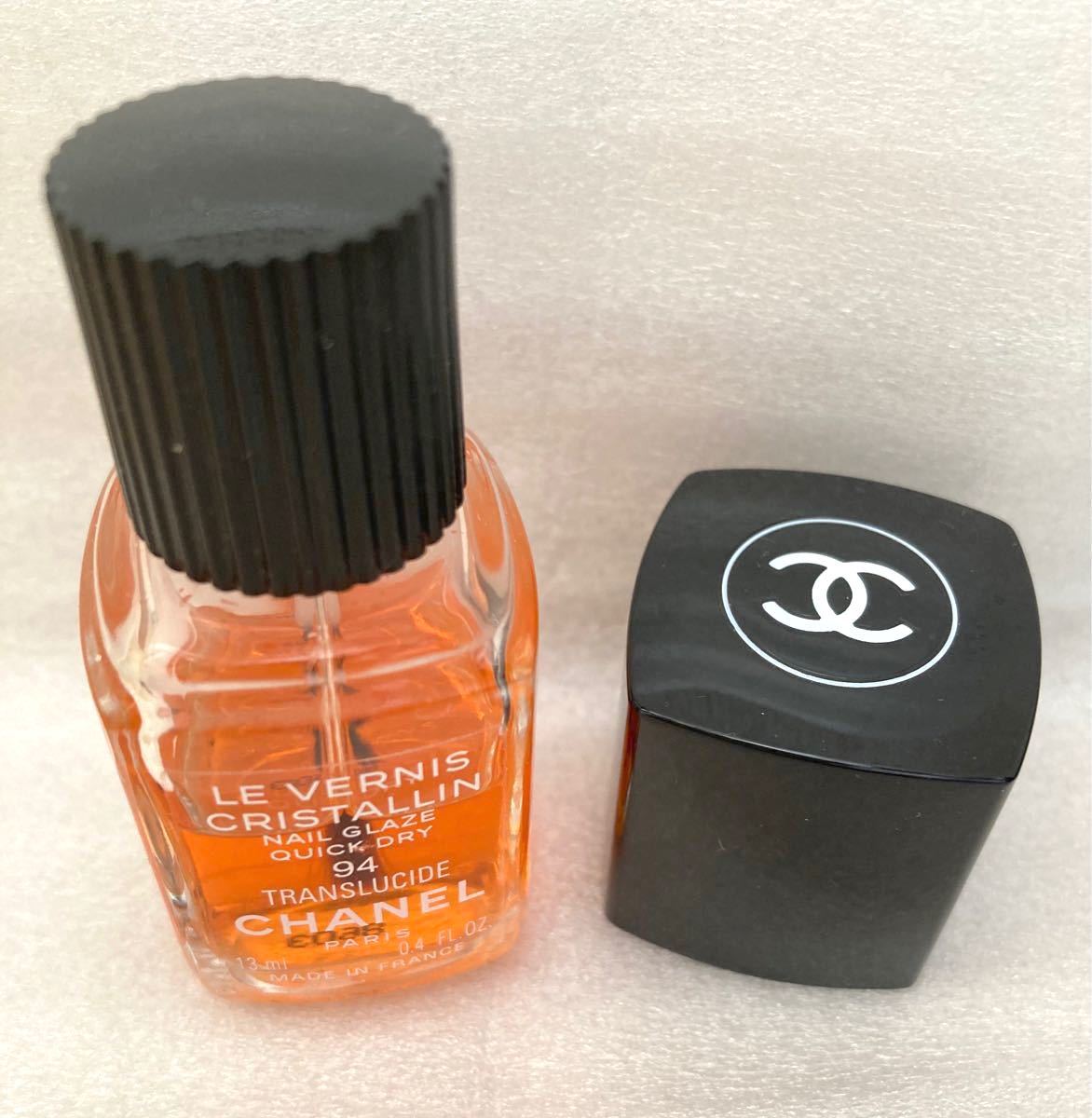 CHANEL シャネル　ネイル　ネイルカラー　CHANEL LE VERNIS CRISTALLIN94 TRANSLUCIDE