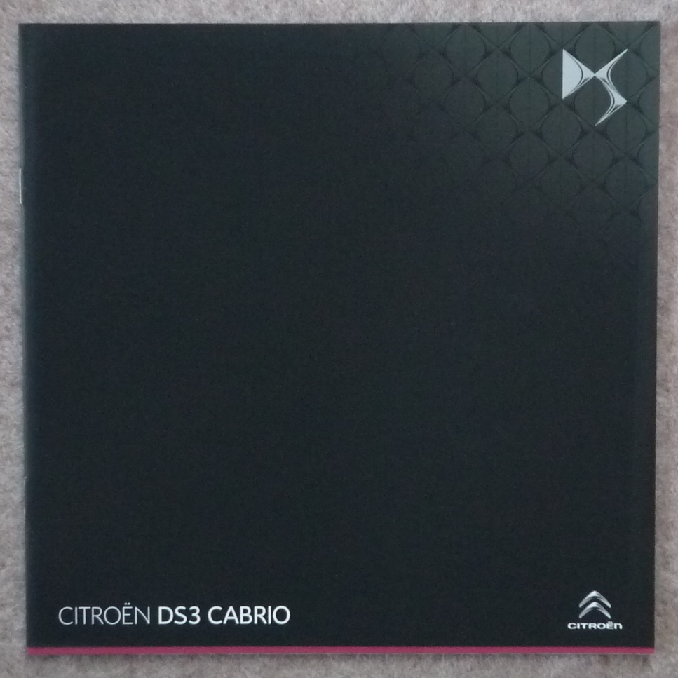  Citroen DS3 cabrio каталог Cabrio Sport-Chic 1.6 турбо 6MT 2013 год 