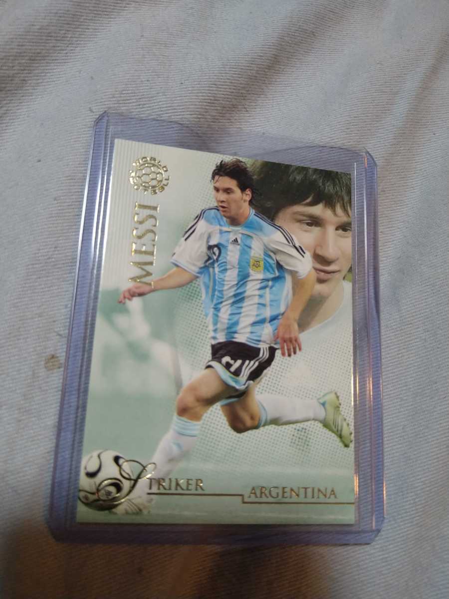 海外並行輸入正規品 2006 Futera Unique World Football No81 リオネル・メッシ アルゼンチン代表 その他 