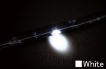 代引不可 LS-LINE 側面照射LEDテープ500mm ホワイト【LS-SILT-500-15LED】_画像1