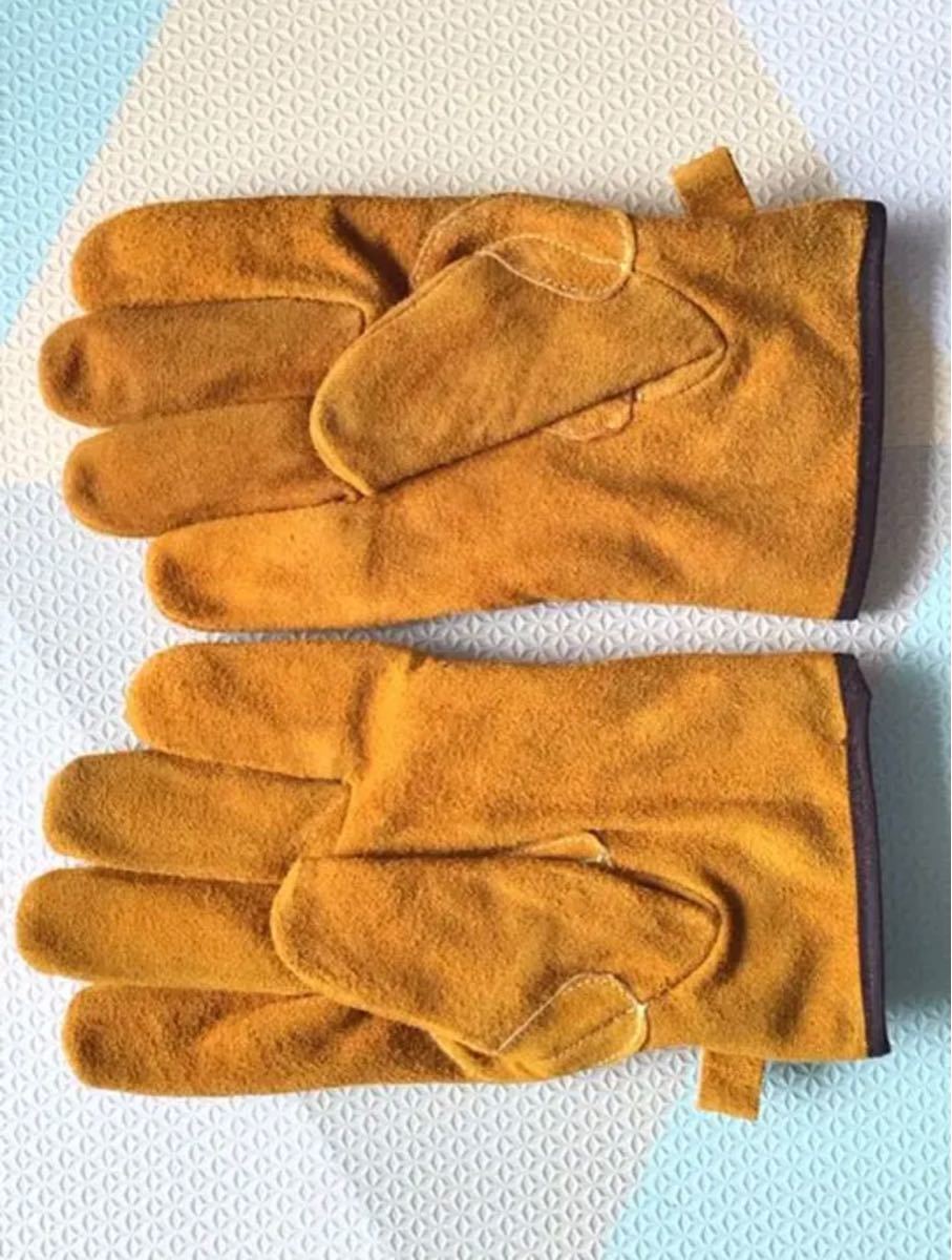 耐熱手袋 BBQ 耐熱グローブ アウトドア用 作業革手袋Lサイズ