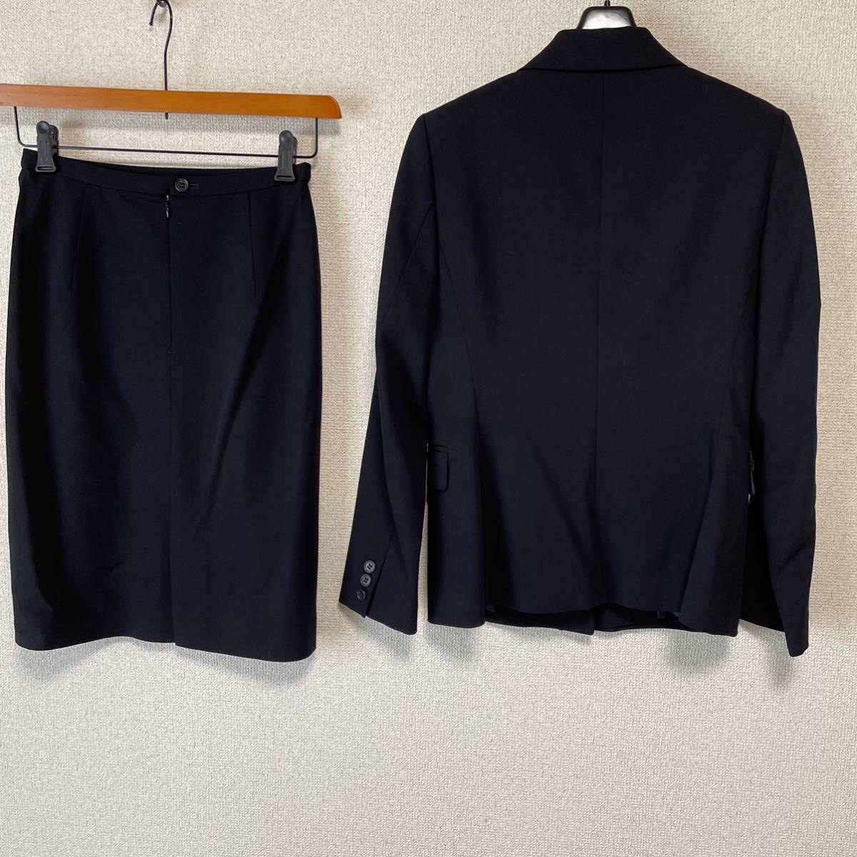 アールユー スカートスーツ 3 W68 濃紺 大きい OL DMW_画像5