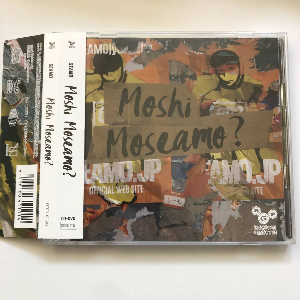 帯付きCD+DVD◎SEAMO(シーモ)/Moshi Moseamo?◎_画像1