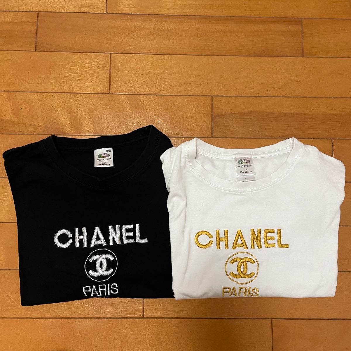 Paypayフリマ Chanel シャネル ロゴ Tシャツ