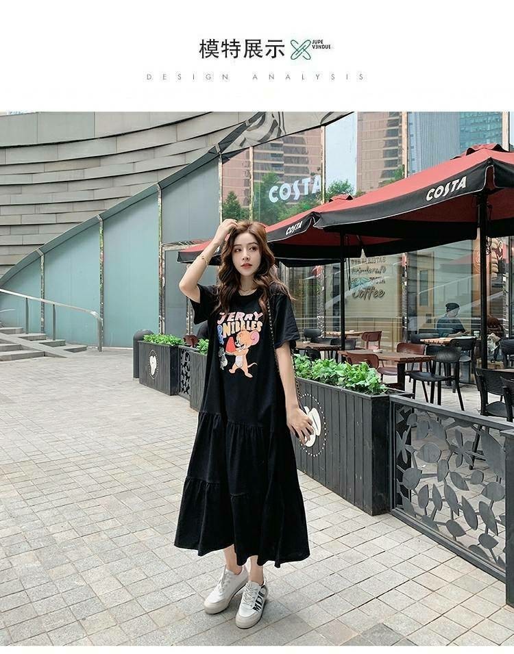 Paypayフリマ トムとジェリー ワンピース レディース ワンピ ロング スカート 夏 半袖 Tシャツワンピ Paypayフリマ トムとジェリー ワンピース レディース ワンピ ロング スカート 夏 半袖 Tシャツワンピ