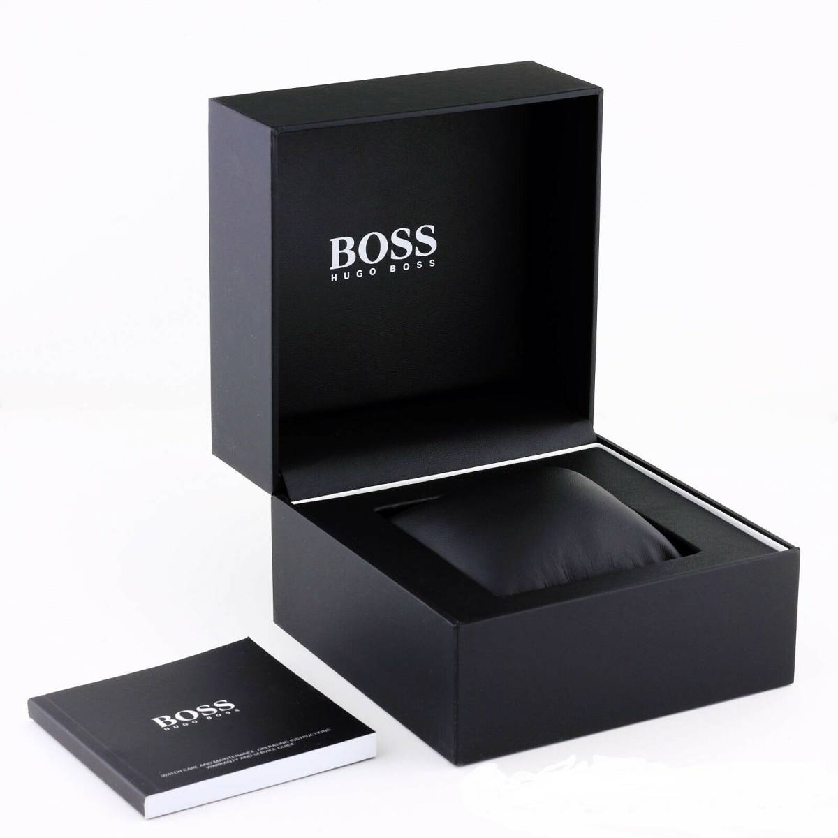 □HUGO BOSS(ヒューゴボス)ブラックアイコンクロノグラフ腕時計【新品