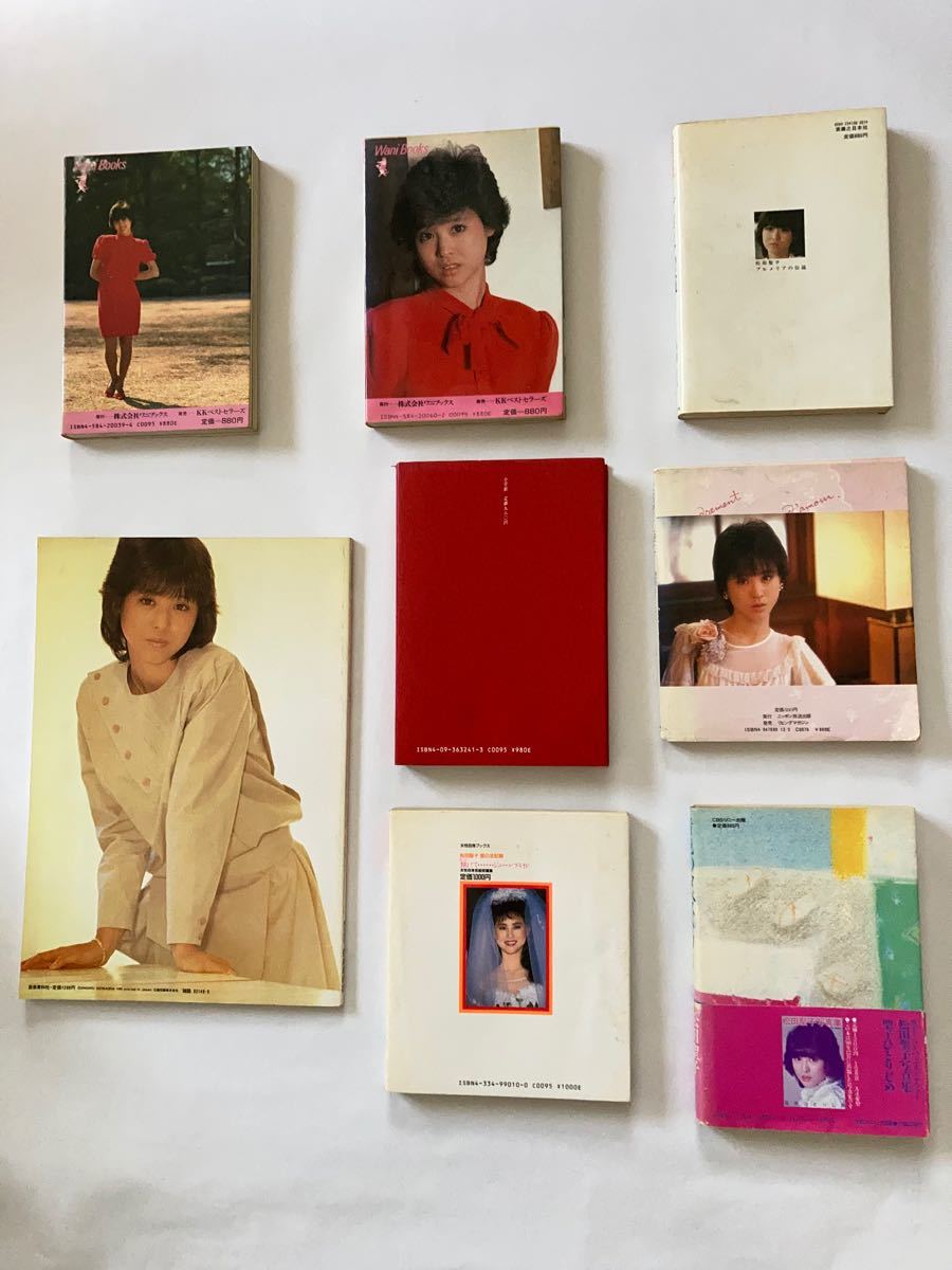 松田聖子　コレクション　8点セット　本　写真集　おまけ付き