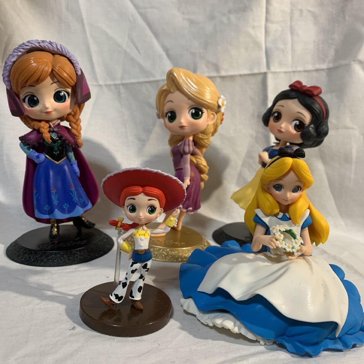 Qposket Disney ディズニー アリス アナ ジェシー 白雪姫 Qposket Disney ディズニー アリス アナ ジェシー 白雪姫