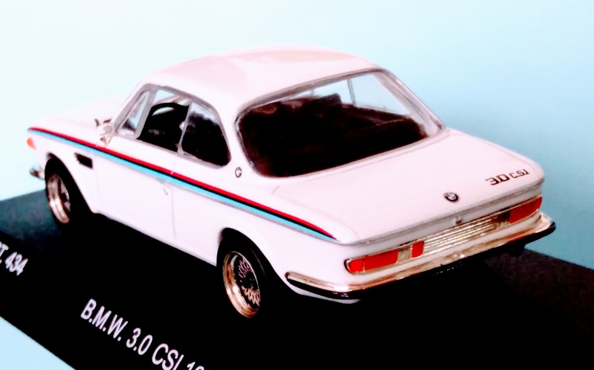 絶版、未使用！！BMW3.0CSI  スポーツ　1971年式DetailCars１/43　ホワイト