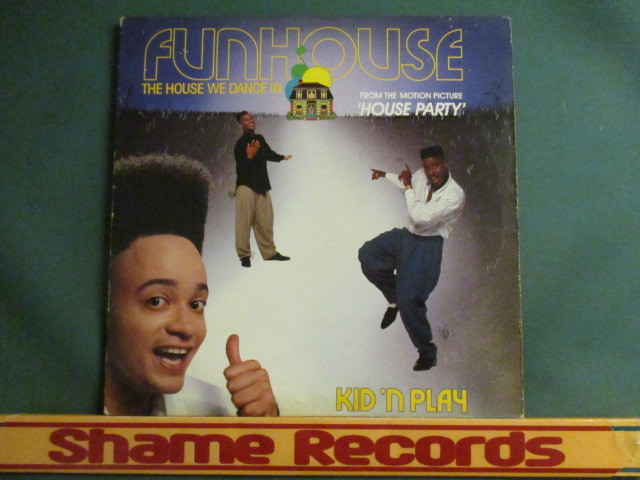 Kid 'N Play ： Fun House( The House We Dance In ) 12'' // Kid N Play / KidNPlay / 落札5点で送料無料_画像1