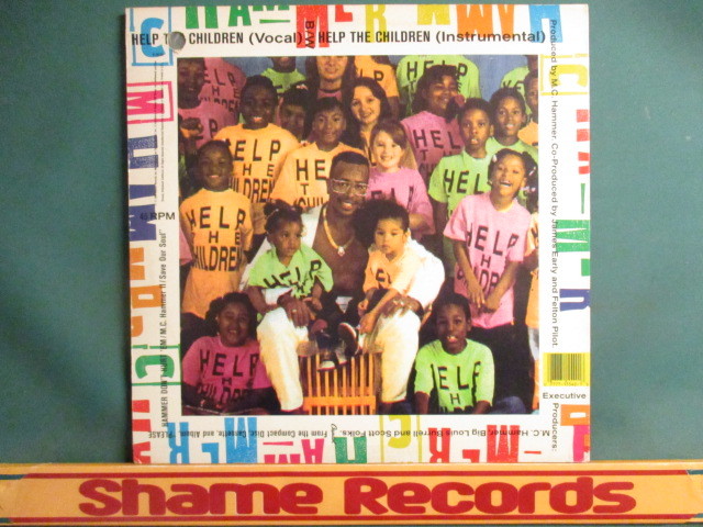 MC Hammer ： Help The Children 12'' // 落札5点で送料無料_画像2