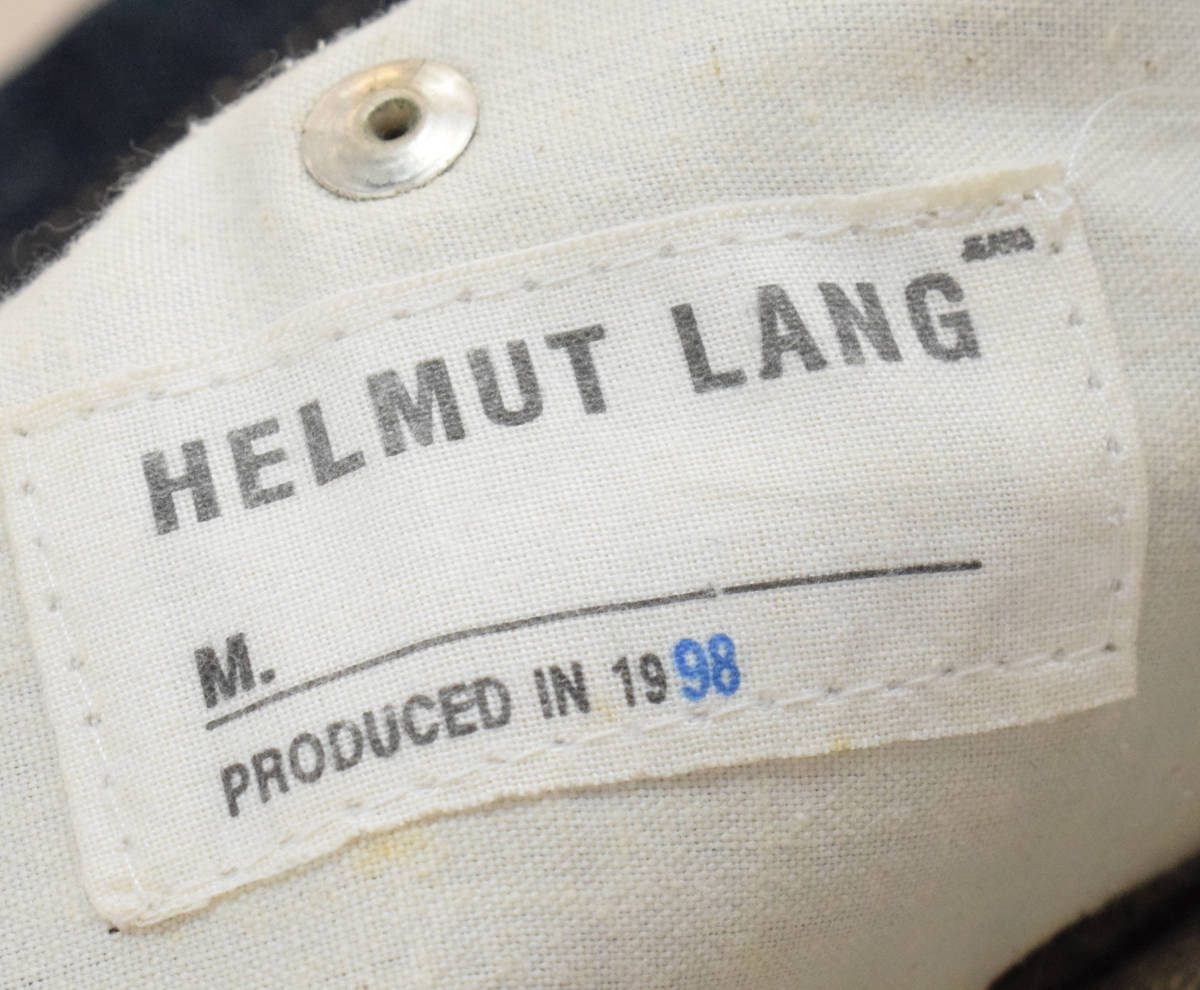  первый период 1998 сам период HELMUT LANG CA 19543 Helmut Lang обтягивающий индиго Denim брюки 30