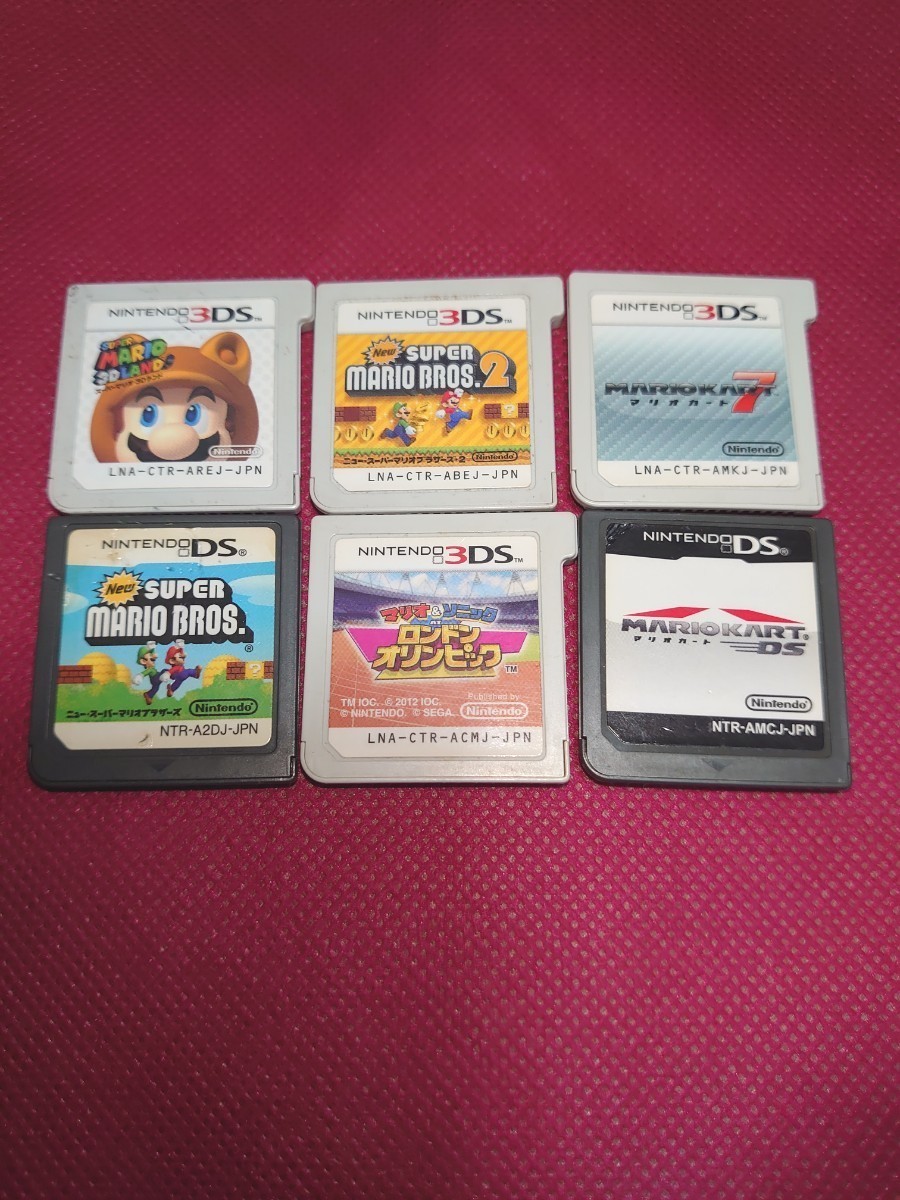 マリオ系ソフト6枚セット 3DSソフト