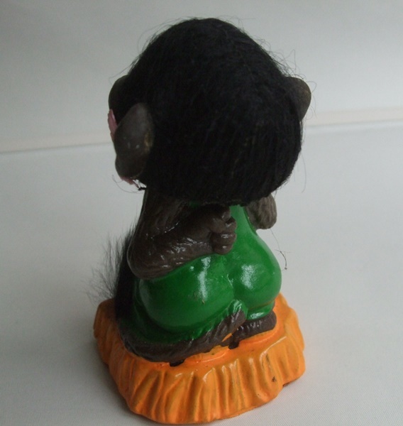 難あり Vintage 70s Berries Hong Kong Troll トロール We Need Each Other 首振り人形 Bobblehead ビンテージ 香港製 レア_画像4