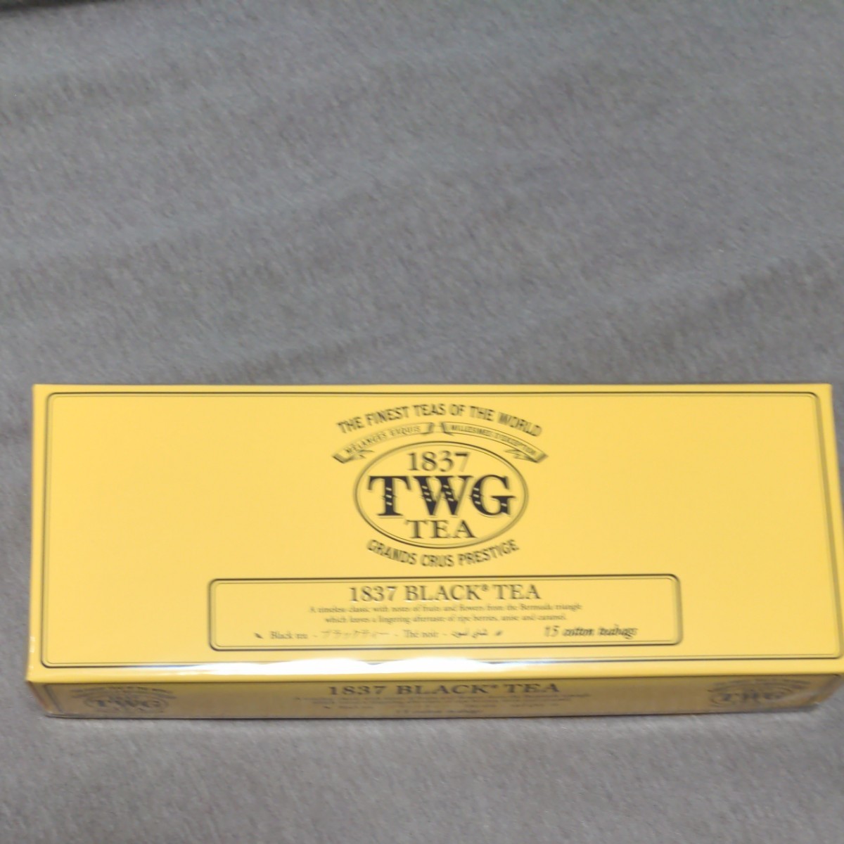 TWG Tea ｜1837 Black Tea（コットンティーバッグ, 2.5g×15個入り)