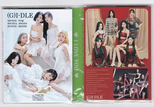 ☆超レア！■(G)I-DLE/ジー・アイドゥル/ヨジャ・アイドゥル■4連メモ帳80枚■韓国_画像2