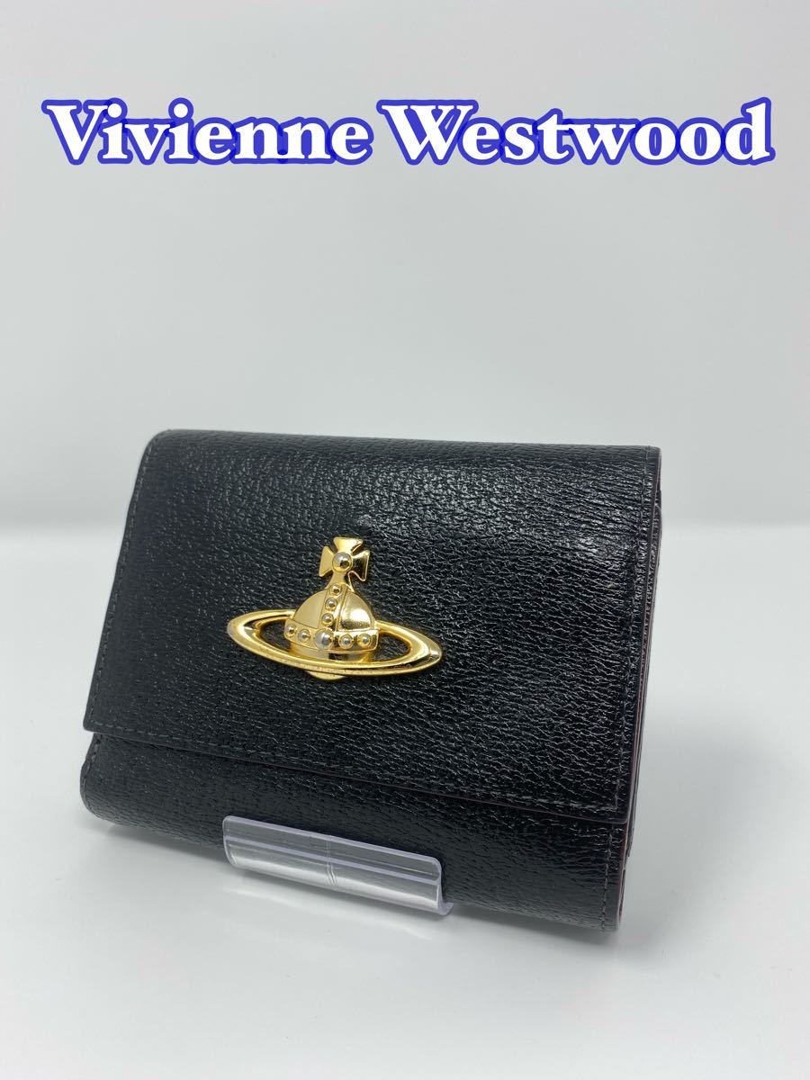 ヴィヴィアンウエストウッド (Vivienne Westwood) EXECUTIVE 口金 財布 がま口  エグゼ　オーブ　黒　