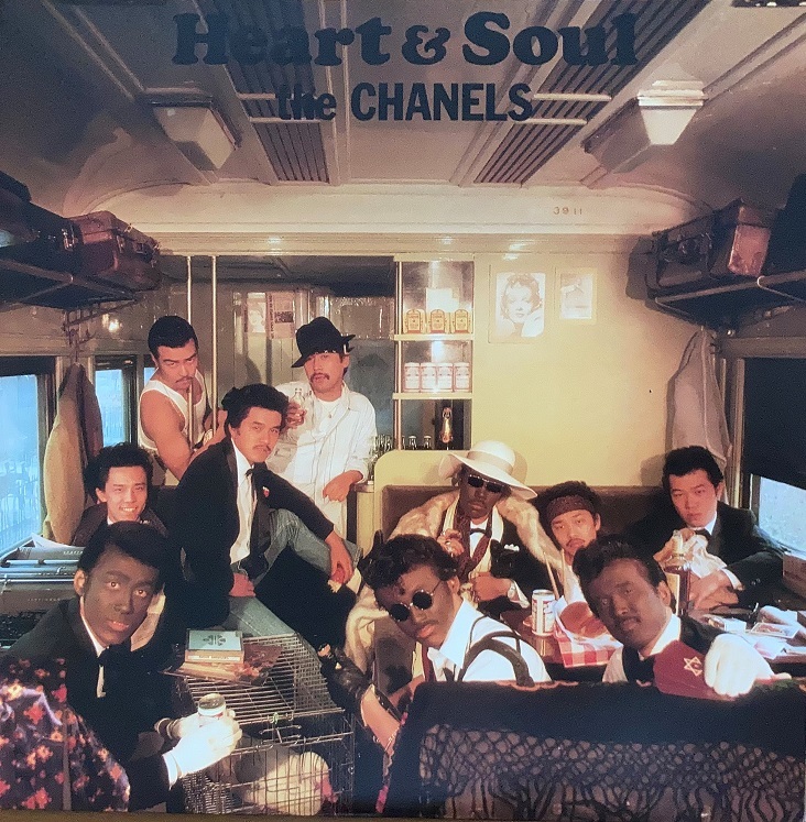シャネルズ LPレコード Heart ＆ Soul the CHANELS　_画像1