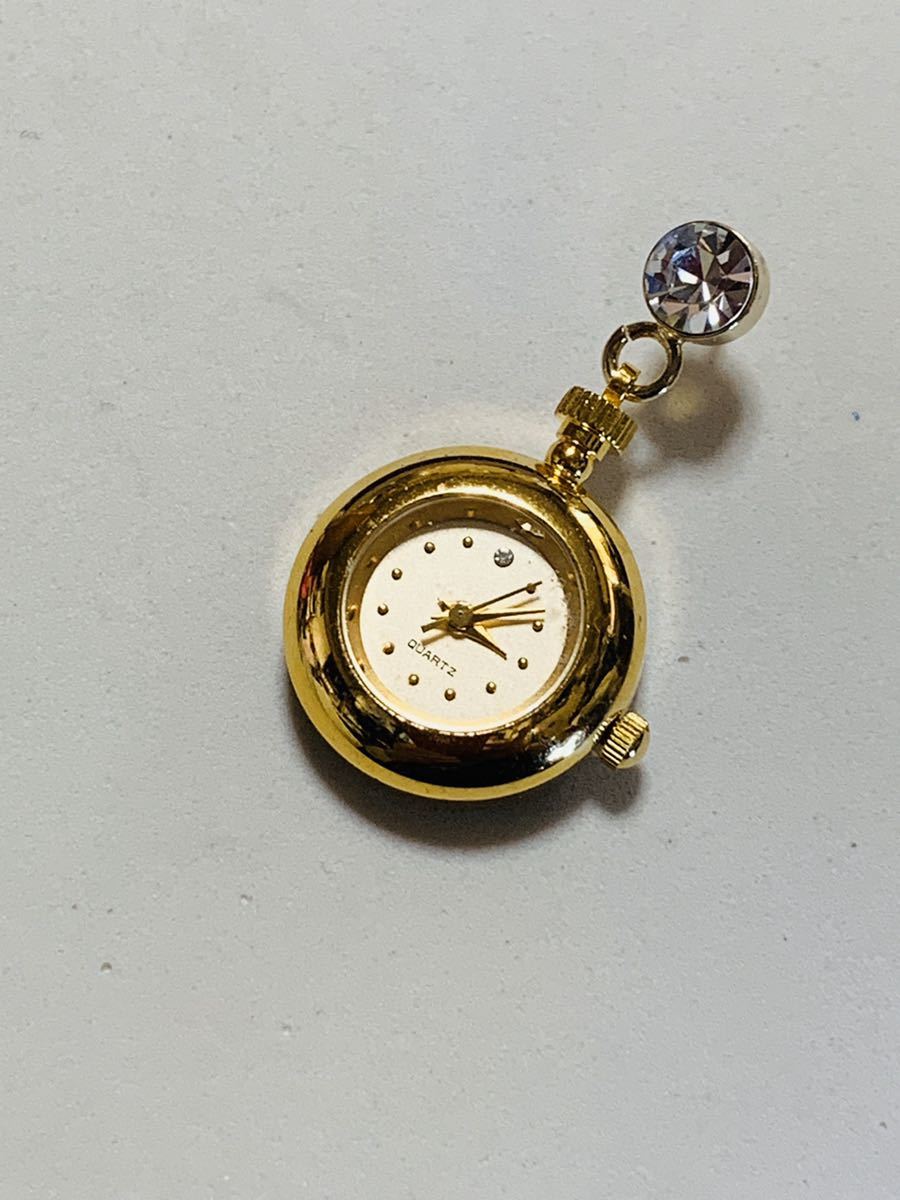  Gold color, watch tie tack ( moveable not yet verification ) beautiful goods 