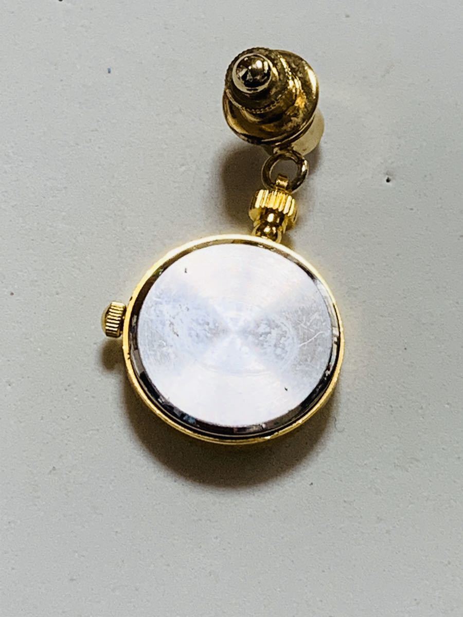  Gold color, watch tie tack ( moveable not yet verification ) beautiful goods 