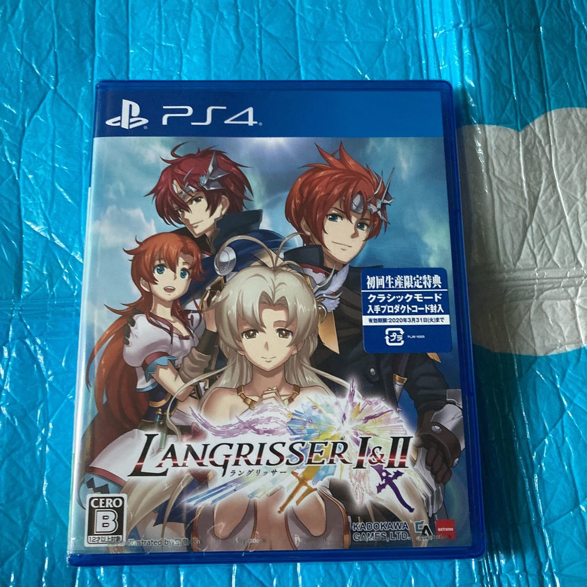 ラングリッサー1&2 ps4 新品　未開封　LANGRISSER_画像1