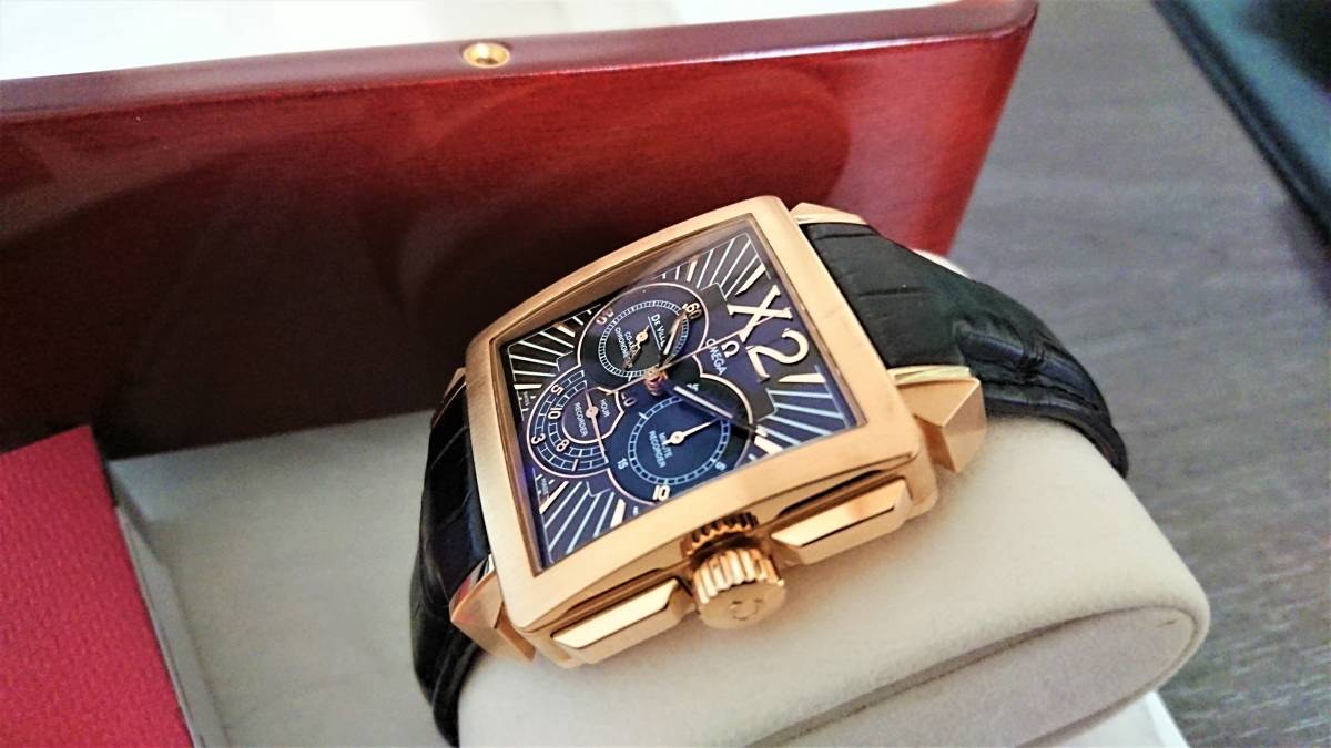 美品】OMEGA オメガ K18 金無垢 18金レッドゴールド
