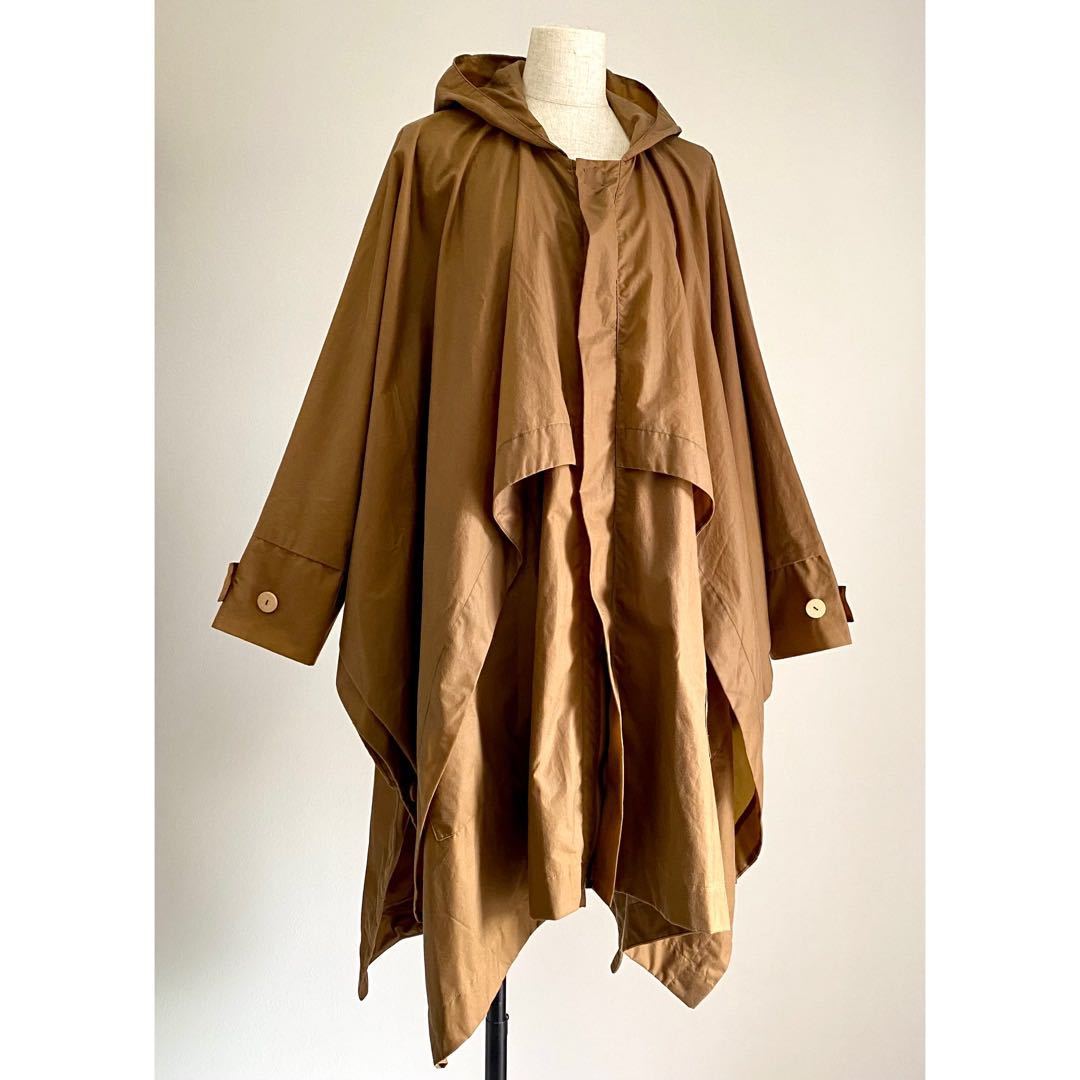 toogood SS2019 WAXED COTTON THE MESSENGER CAPE col.CLAY size.S/M