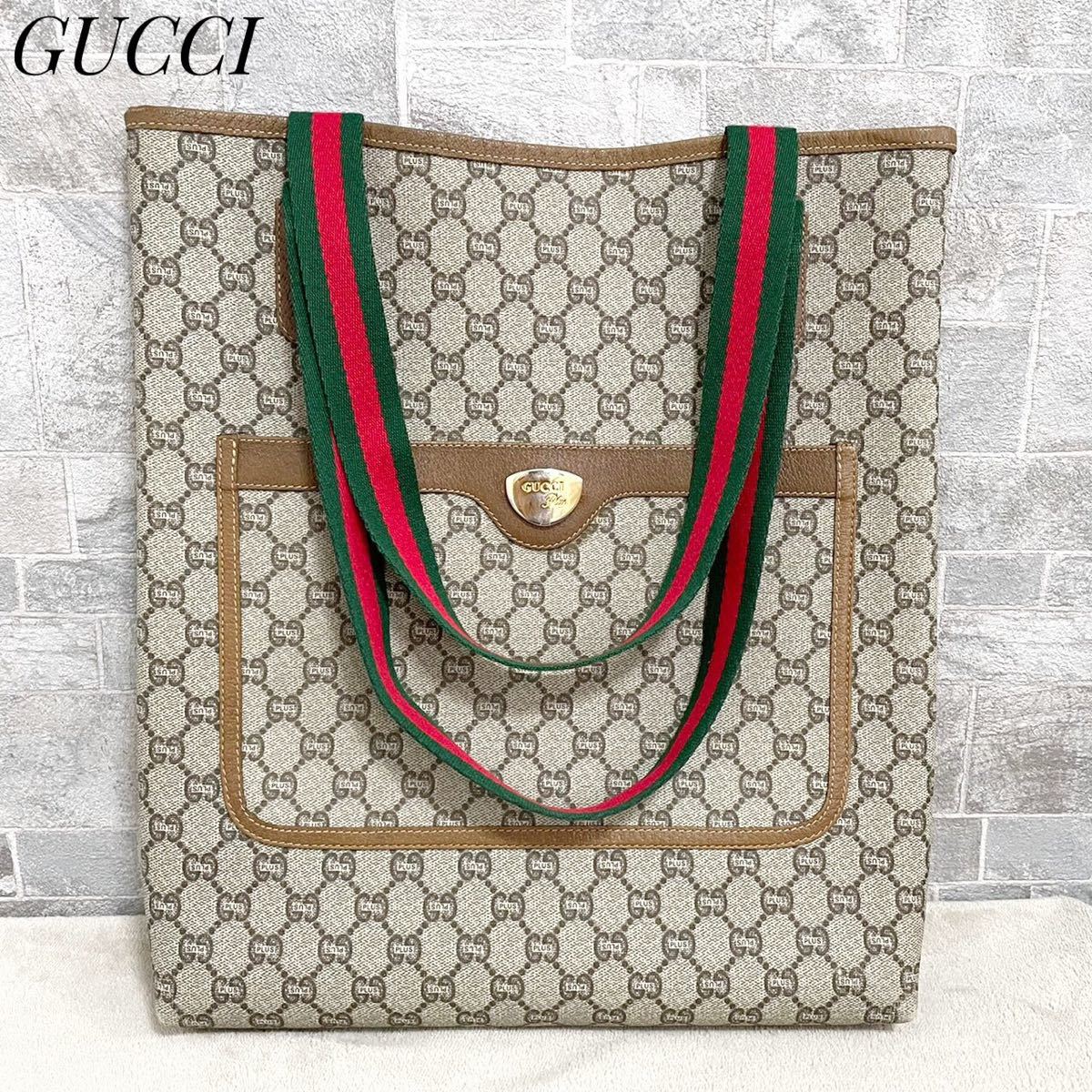 もあるかと Gucci - オールドグッチ GUCCI シェリーライン トートバッグ ショルダーの もございま