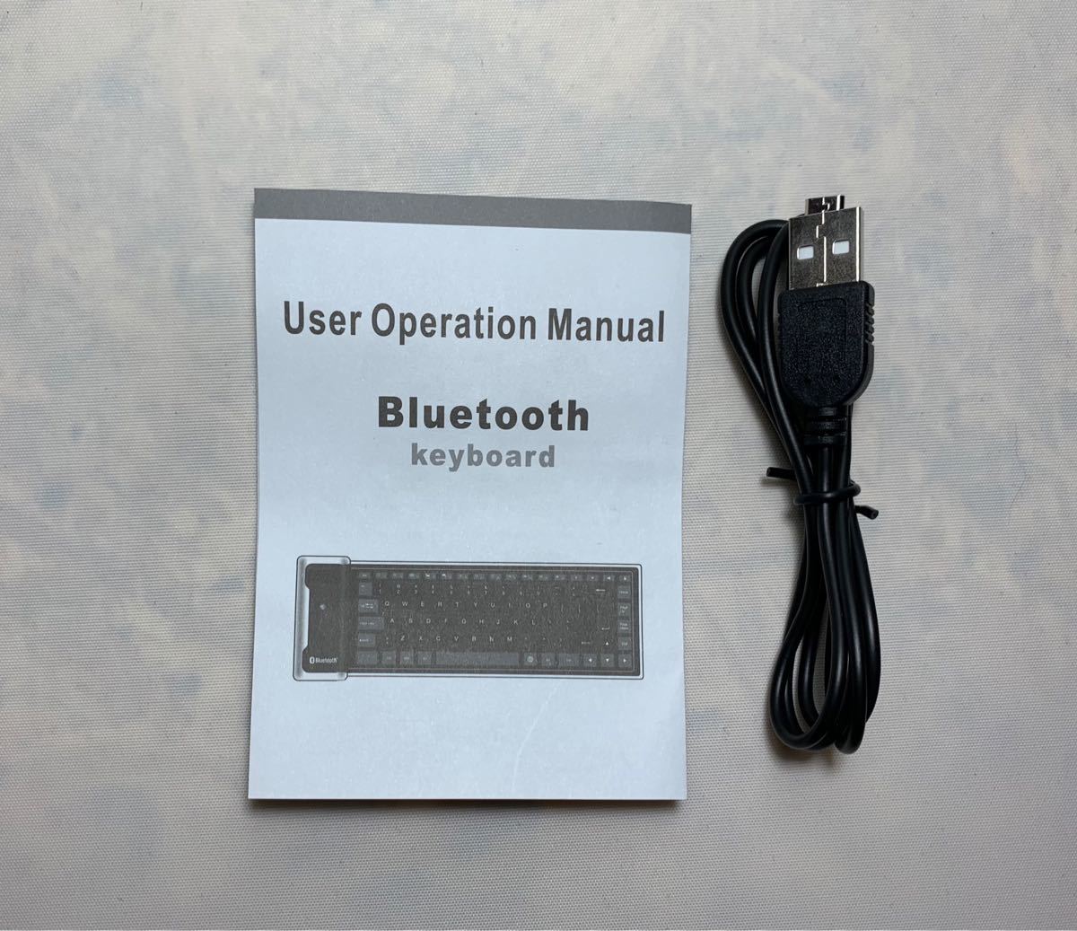 Bluetooth対応 シリコンソフトキーボード　防水 防塵 防油 防食 ワイヤレスキーボード Bluetoothキーボード