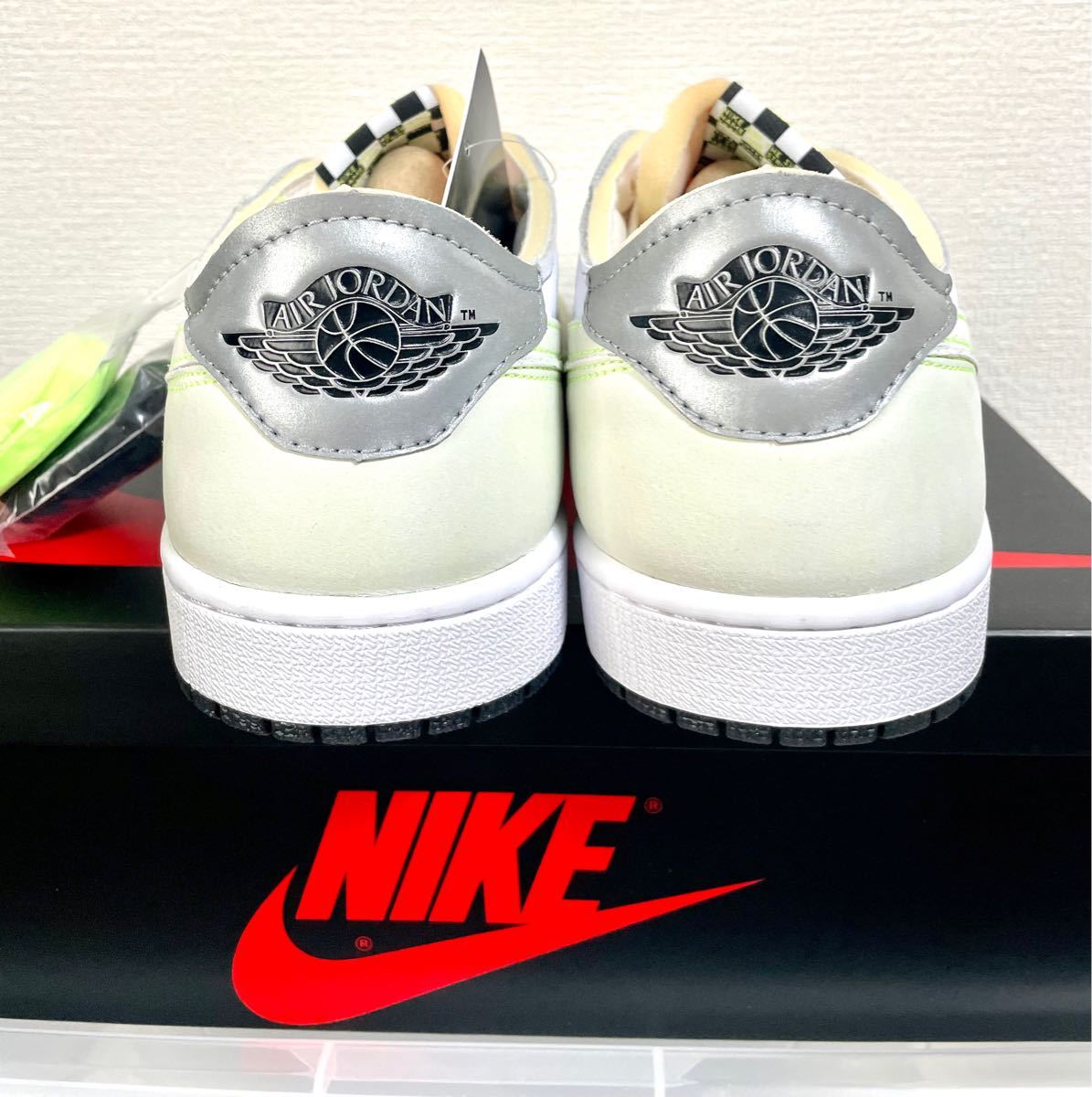 【新品未使用】Air Jordan 1 Low OG Ghost Green ナイキ エア ジョーダン1 ロー ゴーストグリーン 