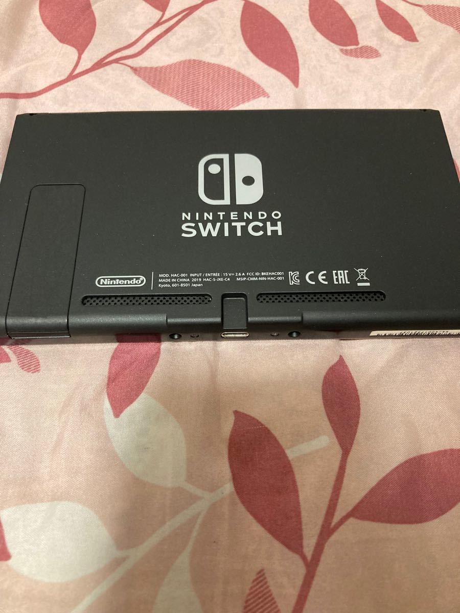 Nintendo switch グレー 中古 美品