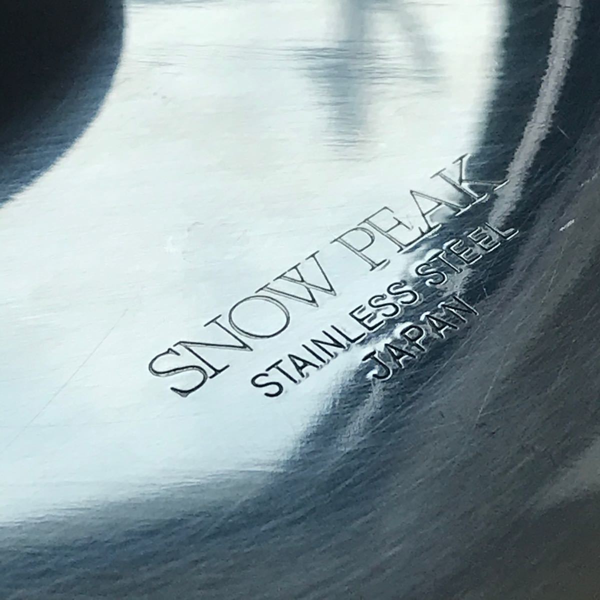 旧ロゴ　snowpeak フィールドクッカーシリーズ　No.1 廃盤品