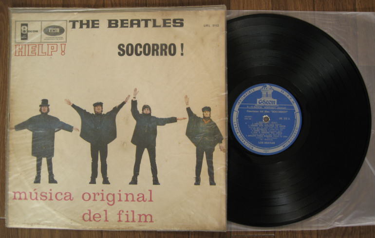 The Beatles / Socorro! ウルグアイ盤 初回ラベル buketacity.go.th