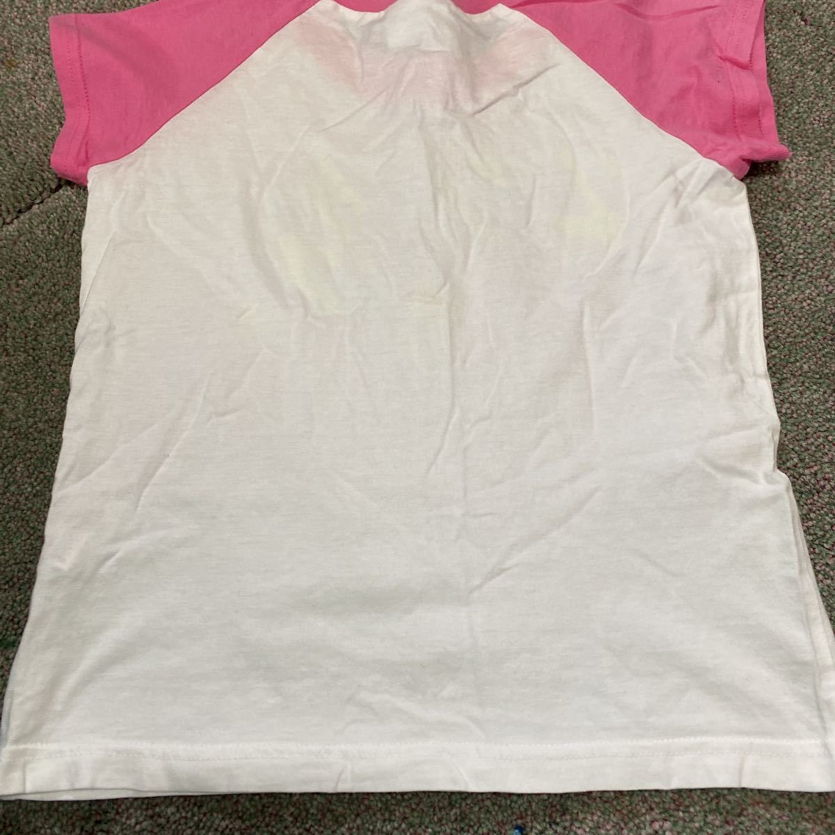 USED adidas adigirl アディガール　アディダス 半袖Tシャツ 130_画像4